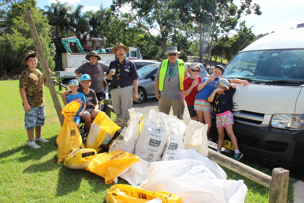 group Clean up Aust day 2016